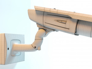 Surveillance Camera Panasonic CW380 3D Modelo 3D