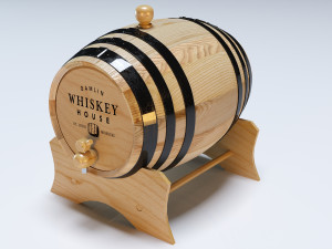 Whiskey barrel 3D Модель