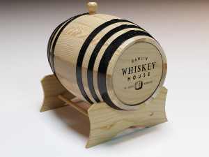 Whiskey barrel 3D Модель