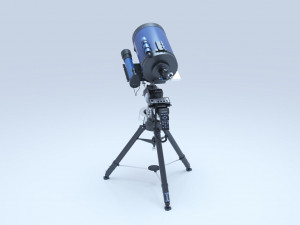 Telescope Meade 12 F-8 ACF LX850 Modello 3D