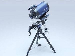Telescope Meade 12 F-8 ACF LX850 Modello 3D