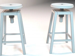Wooden chair 3D Model