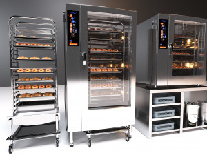 Oven for baking Model 3D