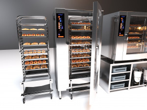 Oven for baking Modello 3D