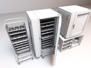 Oven for baking Modello 3D