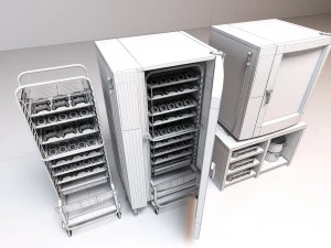 Oven for baking 3D Model