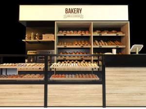 Bakery 3D Model