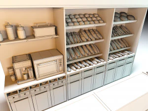 Bakery 3D Model