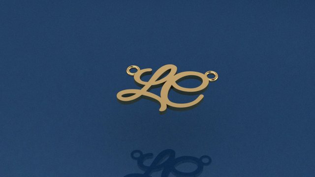LC Name Plate Modello 3D .c4d .max .obj .3ds .fbx .stl .blend 