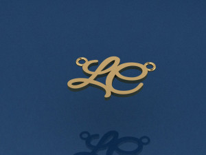 LC Name Plate Modello 3D