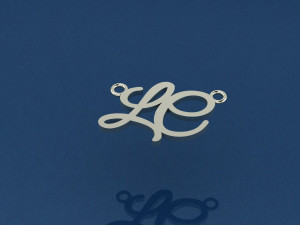 LC Name Plate Modello 3D