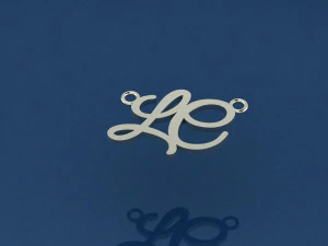 LC-Namensschild 3D Modell