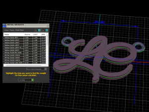 LC-Namensschild 3D Modell