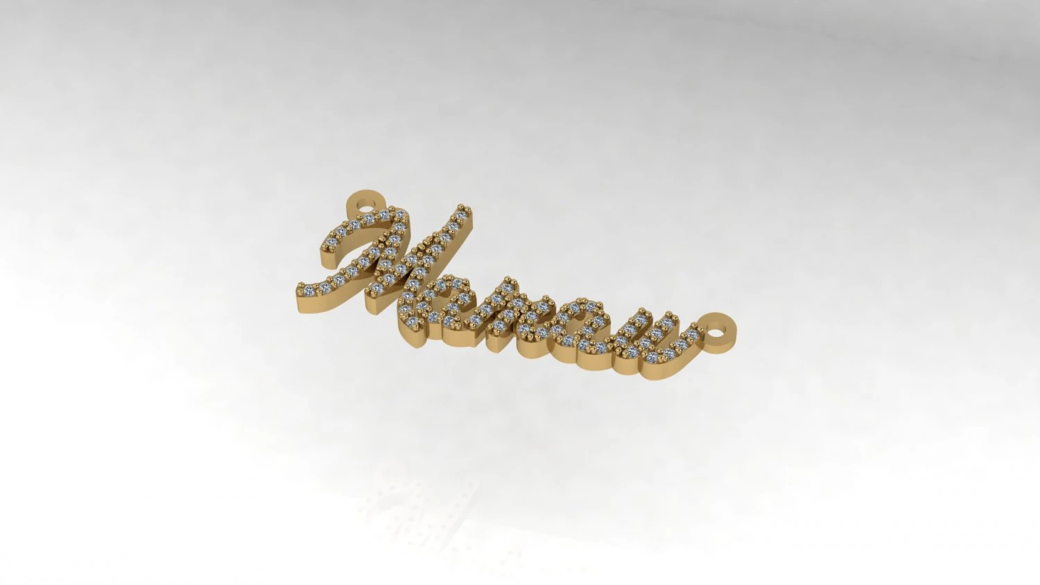 Custom Name Plate 3D Model .c4d .max .obj .3ds .fbx .stl .blend