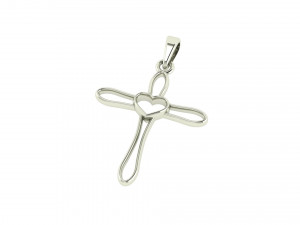 Cross Pendant 3D Model
