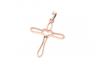 Cross Pendant 3D Model