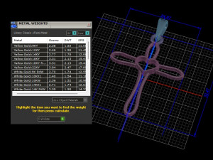 Cross Pendant 3D Model