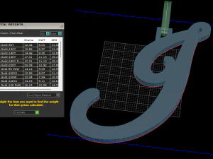 J Pendant 3D Model
