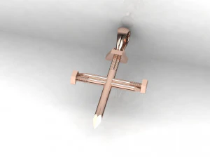 Nail Pendant 3D Model