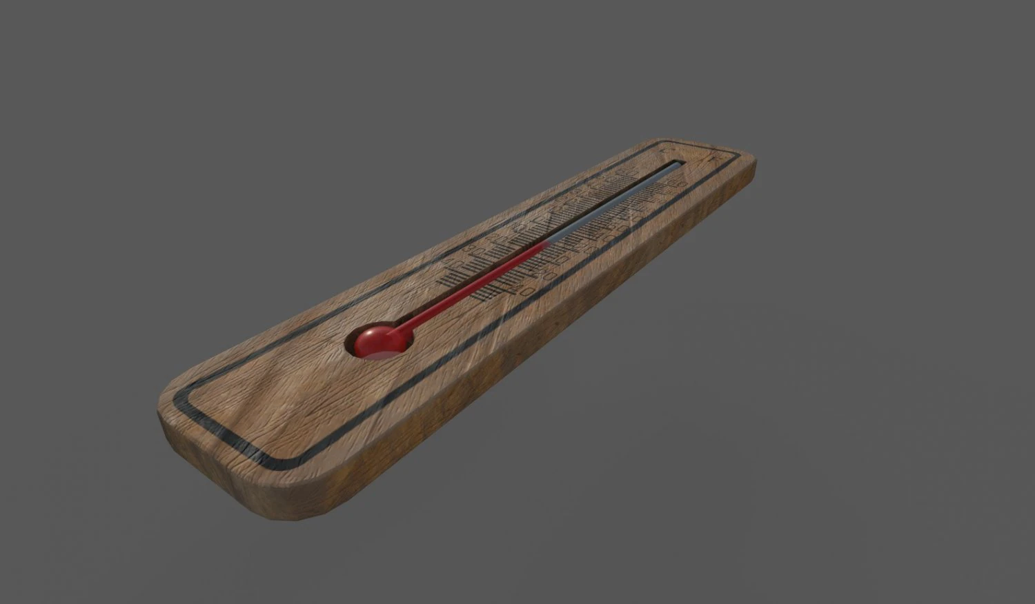 thermometer low-poly 3D Model .c4d .max .obj .3ds .fbx .stl .blend 