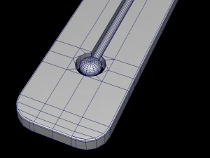 thermometer low-poly 3D Model