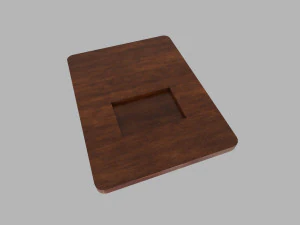 ultimate wood cutting boards pack low-poly 3D Model