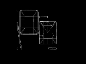 ultimate wood cutting boards pack low-poly 3D Model