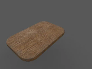 ultimate wood cutting boards pack low-poly 3D Model