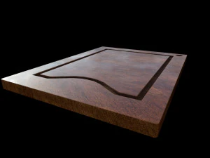 ultimate wood cutting boards pack low-poly 3D Model