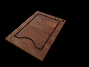 ultimate wood cutting boards pack low-poly Modèle 3D