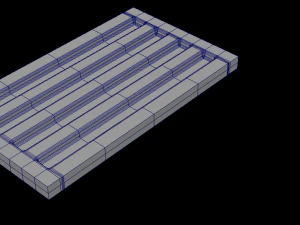 ultimate wood cutting boards pack low-poly 3D Model