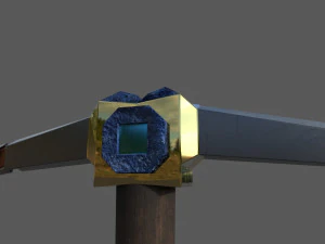 piccone nano low-poly Modello 3D