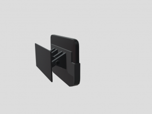 electronic clock low-poly Model 3D