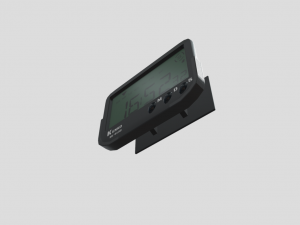 electronic clock low-poly Model 3D