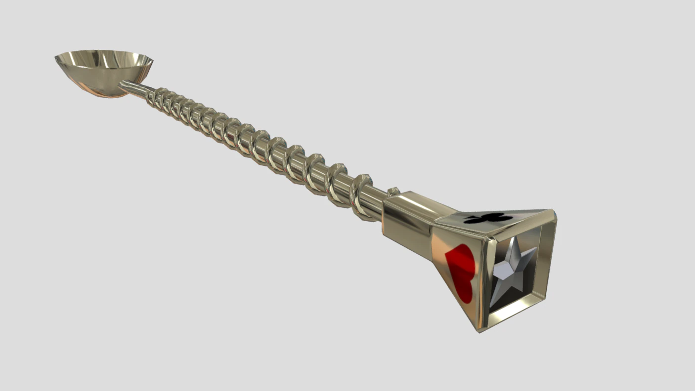 teko teh poli rendah Model 3D .c4d .max .obj .3ds .fbx .stl .blend 