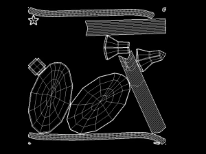 teko teh poli rendah Model 3D