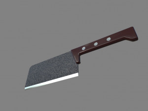 ultimate kitchen knife pack low-poly 3D Модель
