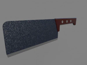 ultimate kitchen knife pack low-poly 3D Model
