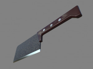 ultimate kitchen knife pack low-poly 3D Модель