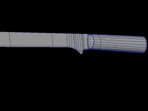 ultimate kitchen knife pack low-poly 3D Model