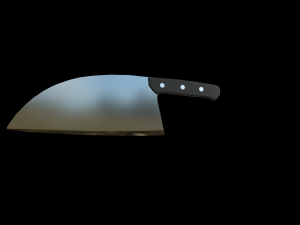 ultimate kitchen knife pack low-poly 3D Модель
