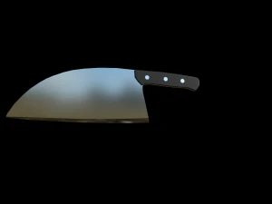 ultimate kitchen knife pack low-poly 3D Model