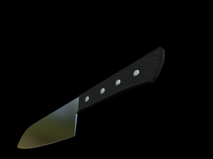 ultimate kitchen knife pack low-poly 3D Модель