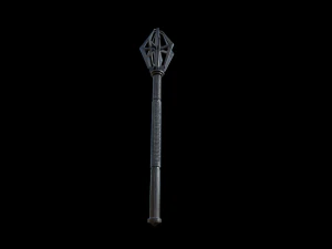 Flanged mace 3D Model