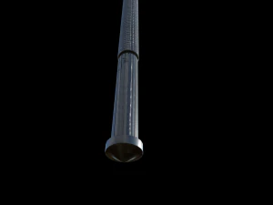 Flanged mace 3D Model