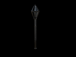 Flanged mace 3D मॉडल