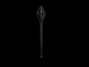 Flanged mace 3D Model