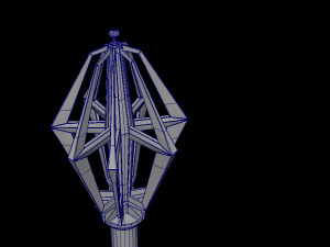 Flanged mace 3D मॉडल