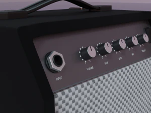 Guitar amplifier 3D Model