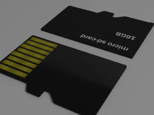 Flash cards pack 3D Model